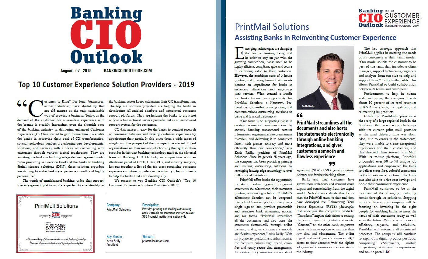 Banking CIO Article