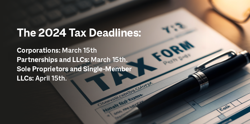 2024 Tax Deadlines